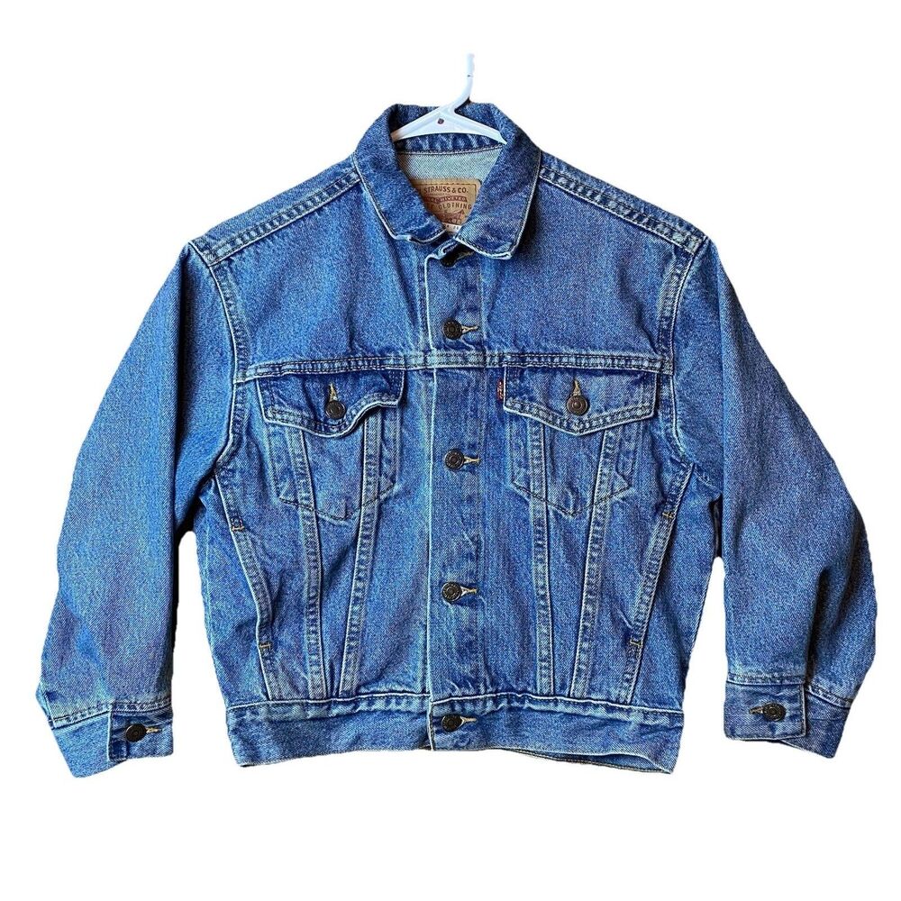 Levi’s 57511 Denim Trucker Jacket – Blue – Small – Made in Mexico
